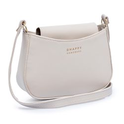 Bolsa Feminina Pequena Tiracolo Off White Dhaffy ... - DHAFFY