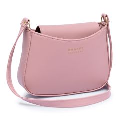 Bolsa Feminina Pequena Tiracolo Rosa Dhaffy - 310... - DHAFFY