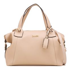 Bolsa Feminina Dhaffy Báu Grande Creme - mala04 - DHAFFY