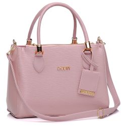 Bolsa Feminina Baú Rosa Dhaffy - lorosa - DHAFFY