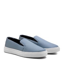 Slip On Feminino Casual Azul Dhaffy - 79082559068... - DHAFFY