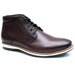 Coturno Couro Malbeck Legítimo e Linha Hollywood - Dhario Fashion 