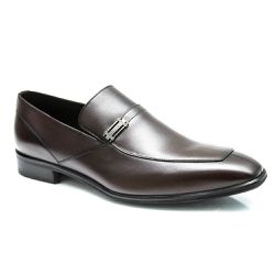Sapato Social Avela de Couro Legítimo Linha Italia... - Dhario Fashion 