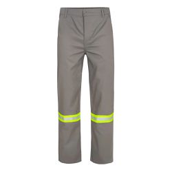 Calça NR10 Anti-Chama Risco 2 Cinza Guardian DX CA... - Dpro Distribuidor