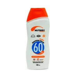 Protetor Solar Nutriex UV FPS 60 Bisnaga 120g - Dpro Distribuidor