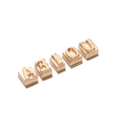 Kit 5 Vogais Extras em Bronze 9,5mm - VO-CAMBR - DIBRONZE