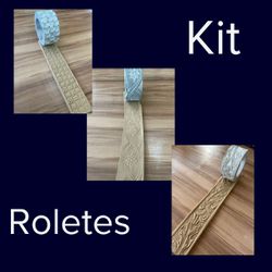 Kit 02 com 3 Roletes - rolete02 - DIBRONZE