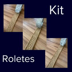 Kit 05 com 3 Roletes - rolete05 - DIBRONZE
