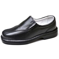 Sapato Social Masculino de Conforto Anatômico Ortopédico e Super Flexível Preto - Diconfort Calçados | Calçados confortáveis e anatômicos
