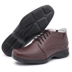 Sapato Social Conforto Anatomico Tamanhos Grandes 45 46 Cafe - Diconfort Calçados | Calçados confortáveis e anatômicos