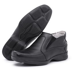 Sapato Social Conforto Anatomico Tamanhos Grandes 45 46 Preto - Diconfort Calçados | Calçados confortáveis e anatômicos