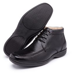 Sapato Social Conforto Anatomico DiConfort Preto - Diconfort Calçados | Calçados confortáveis e anatômicos