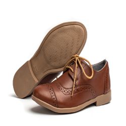 Sapato Feminino Oxford Casual Salto Baixo Marrom - Diconfort Calçados | Calçados confortáveis e anatômicos