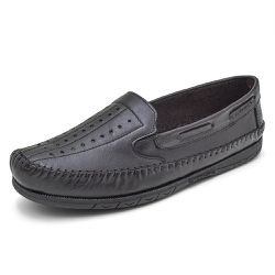 Sapatilha Mocassin Masculino DiConfot Preto - Diconfort Calçados | Calçados confortáveis e anatômicos