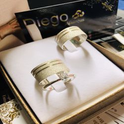 Alianças de Prata Namoro e Compromisso - AL0077 - DIEGO ALIANÇAS