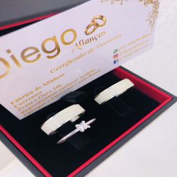 Alianças de Prata Namoro e Compromisso - AL0016 - DIEGO ALIANÇAS