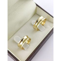 Alianças de Ouro18k Noivado e Casamento Banhado a ... - DIEGO ALIANÇAS