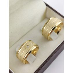 Alianças de Ouro18k Noivado e Casamento Banhado a ... - DIEGO ALIANÇAS