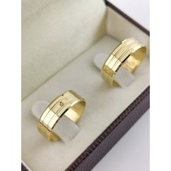Alianças de Ouro18k Noivado e Casamento Banhado a ... - DIEGO ALIANÇAS