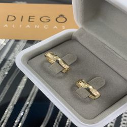 Alianças De Ouro18k Noivado e Casamento - NC0047 - DIEGO ALIANÇAS