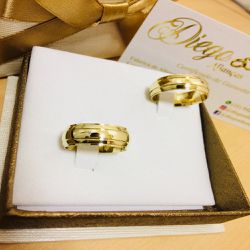 Alianças de Ouro18k Noivado e Casamento - AN0060 - DIEGO ALIANÇAS