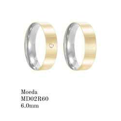 Aliança de Moeda Antiga 6 MM - NC000159 - DIEGO ALIANÇAS