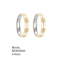 Aliança de Moeda Antiga 4 MM - NC000157 - DIEGO ALIANÇAS