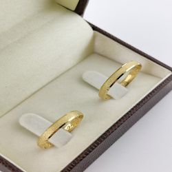 Alianças de Ouro18k Noivado e Casamento Banhado a ... - DIEGO ALIANÇAS