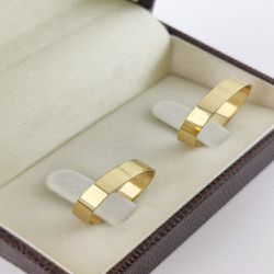 Alianças de Ouro18k Noivado e Casamento Banhado a ... - DIEGO ALIANÇAS