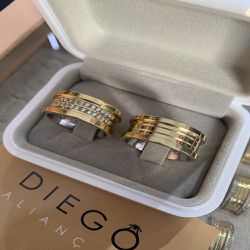 Aliança de Moeda Antiga 10 MM - NC00227 - DIEGO ALIANÇAS