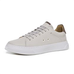 Sapatênis Masculino Casual Gelo Couro Floater DIfr... - DIFRANCA ATACADO