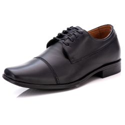 Sapato Masculino Social Comfort Preto Couro DIfran... - DIFRANCA ATACADO