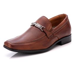 Sapato Masculino Social Comfort Pinhão Couro DIfra... - DIFRANCA ATACADO