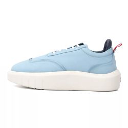 Tênis Masculino Casual Azul Claro Couro DIfranca -... - DIFRANCA ATACADO