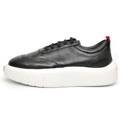 Tênis Masculino Casual Preto Couro DIfranca - 2200... - DIFRANCA ATACADO