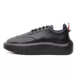 Tênis Masculino Casual All Black Preto Couro DIfra... - DIFRANCA ATACADO
