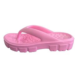Sandalia Feminina Conforto Chinelo Rosa Claro EVA ... - DIFRANCA ATACADO