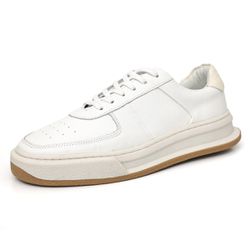 Tênis Masculino Casual Branco Couro DIfranca - 300... - DIFRANCA ATACADO