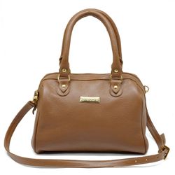 Bolsa Feminina de Mão com Alça Transversal Caramel... - DIFRANCA ATACADO