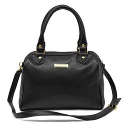 Bolsa Feminina de Mão com Alça Transversal Preto C... - DIFRANCA ATACADO