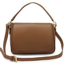 Bolsa Feminina de Mão com Alça Transversal Caramel... - DIFRANCA ATACADO