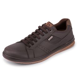 Tênis Masculino Casual Marrom DIfranca - ST-176 - ... - DIFRANCA ATACADO