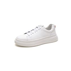 Tênis Masculino Casual Couro Branco Dubai DIfranca... - DIFRANCA ATACADO