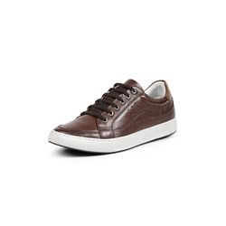 Tênis Masculino Casual Pinhão Couro Floater DIfran... - DIFRANCA ATACADO