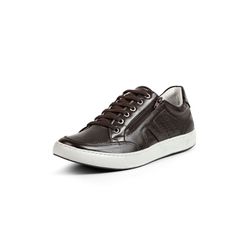 Tênis Masculino Casual Café Couro Soft DIfranca - ... - DIFRANCA ATACADO
