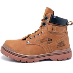 Bota Coturno Masculino em Couro Stop Boots - R28 -... - DIFRANCA ATACADO