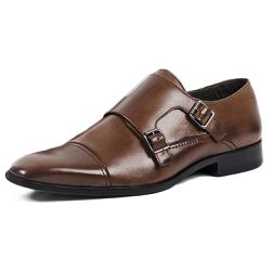 Sapato Social Masculino Fivela Dupla Monk Strap Ve... - DIFRANCA ATACADO