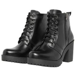 Bota Feminina Casual Salto Cano Baixo Mocflex - 14... - DIFRANCA ATACADO