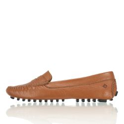 Mocassim Feminino Couro Legítimo Tie Drive Lecas -... - DIFRANCA ATACADO