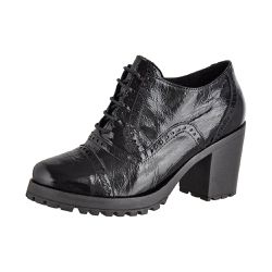 Bota Coturno Feminina Oxford Cano Baixo Couro Vern... - DIFRANCA ATACADO